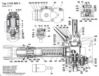 Bosch 0 612 300 001 ---- Un-Demolition Hammer Spare Parts